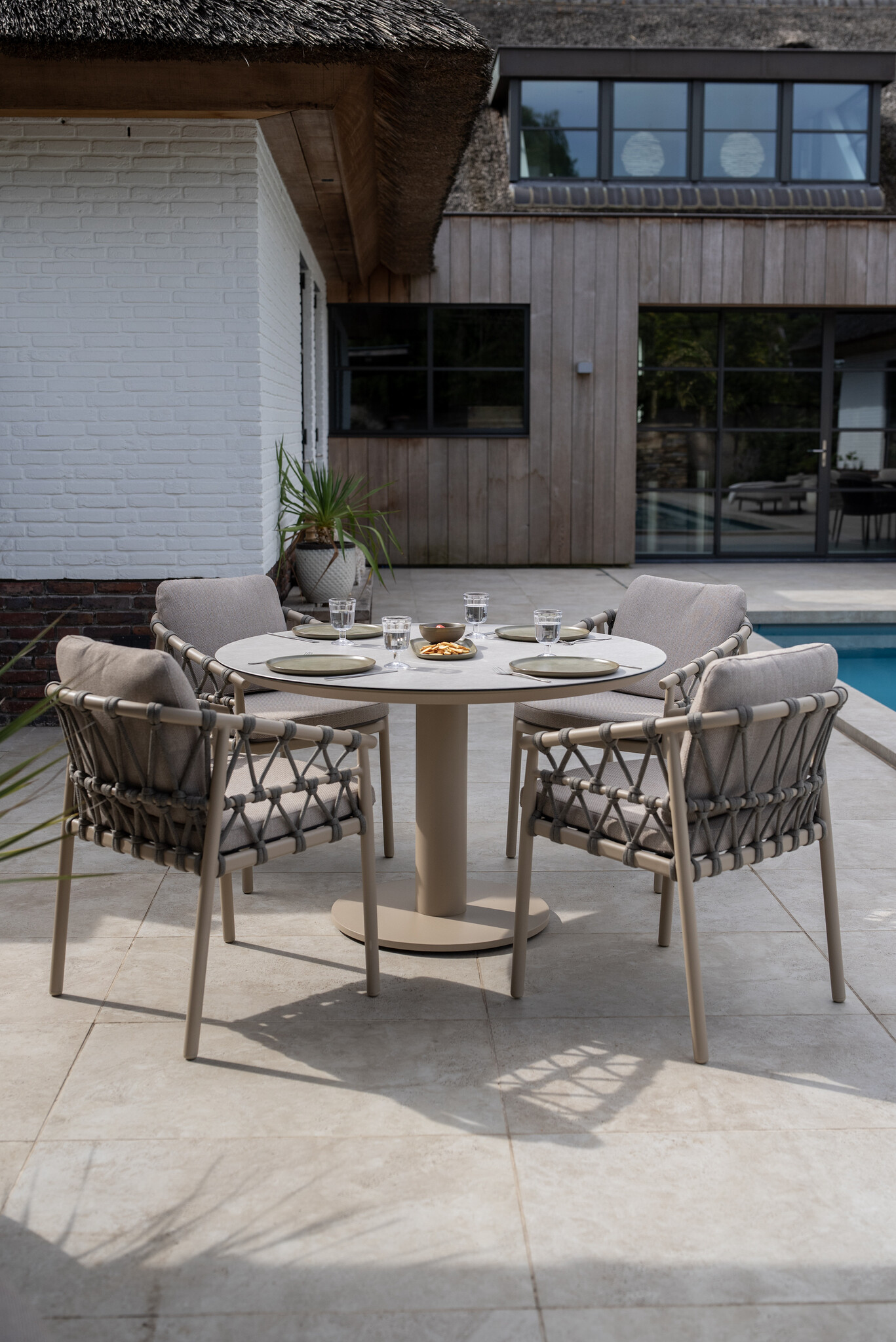 4SO Piacenza dining stoel Latte