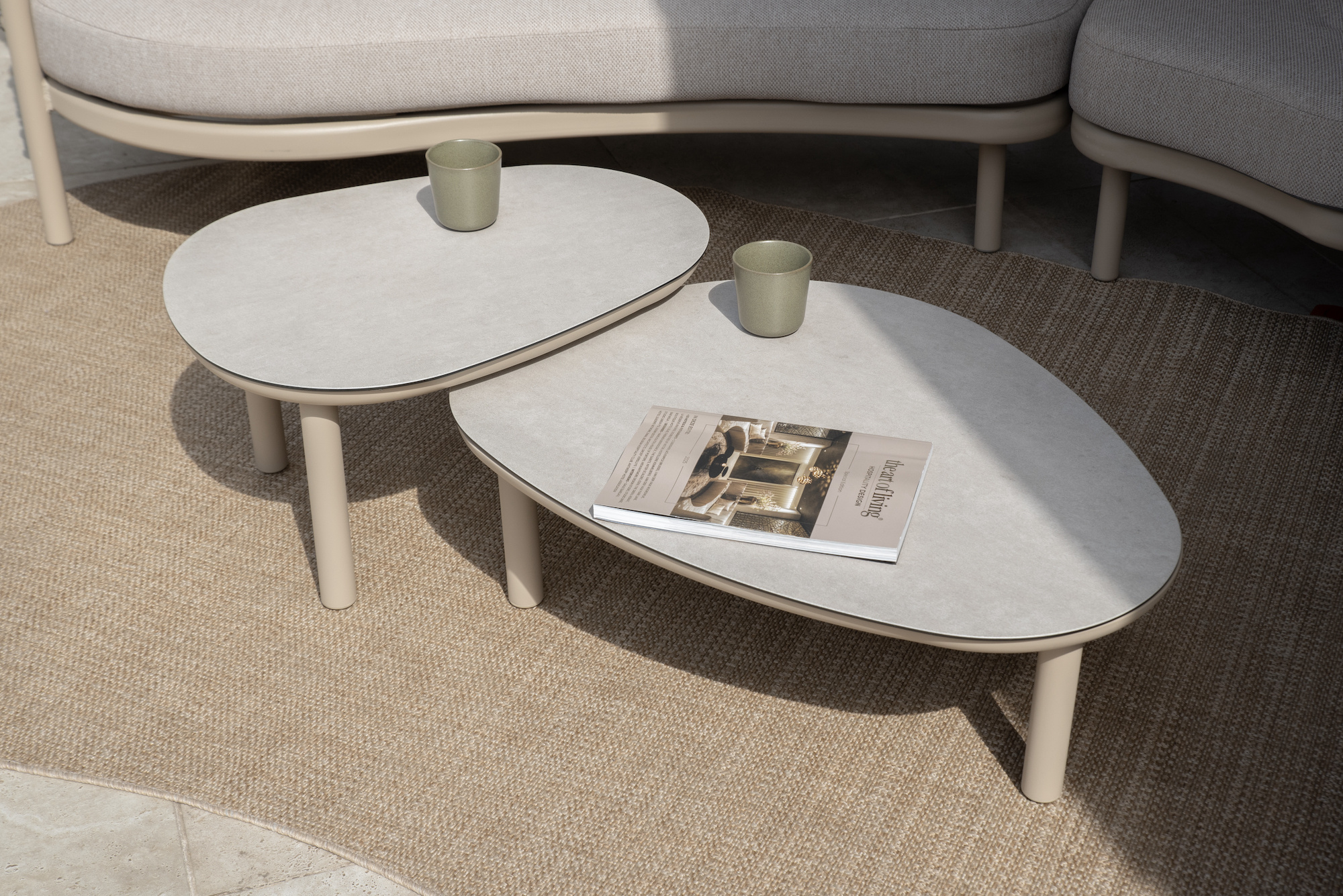 4SO Monroe set of 2 coffee tables