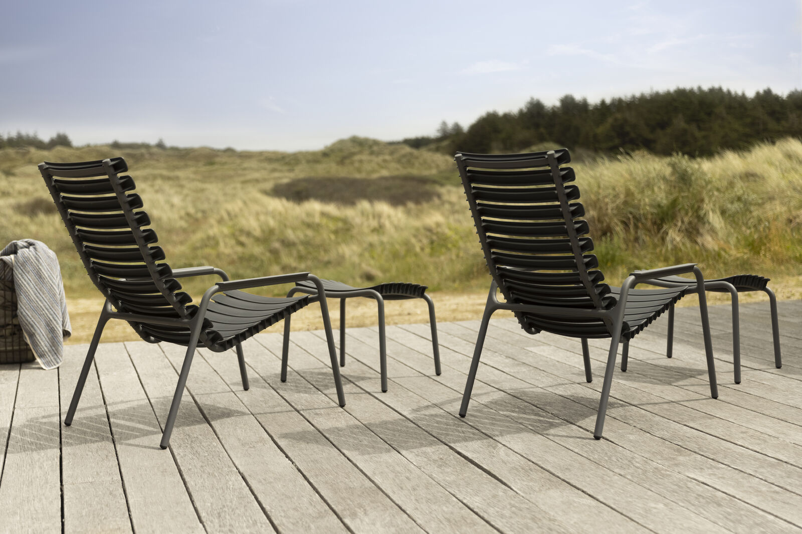 HOUE ReClips Loungestoel Bamboo