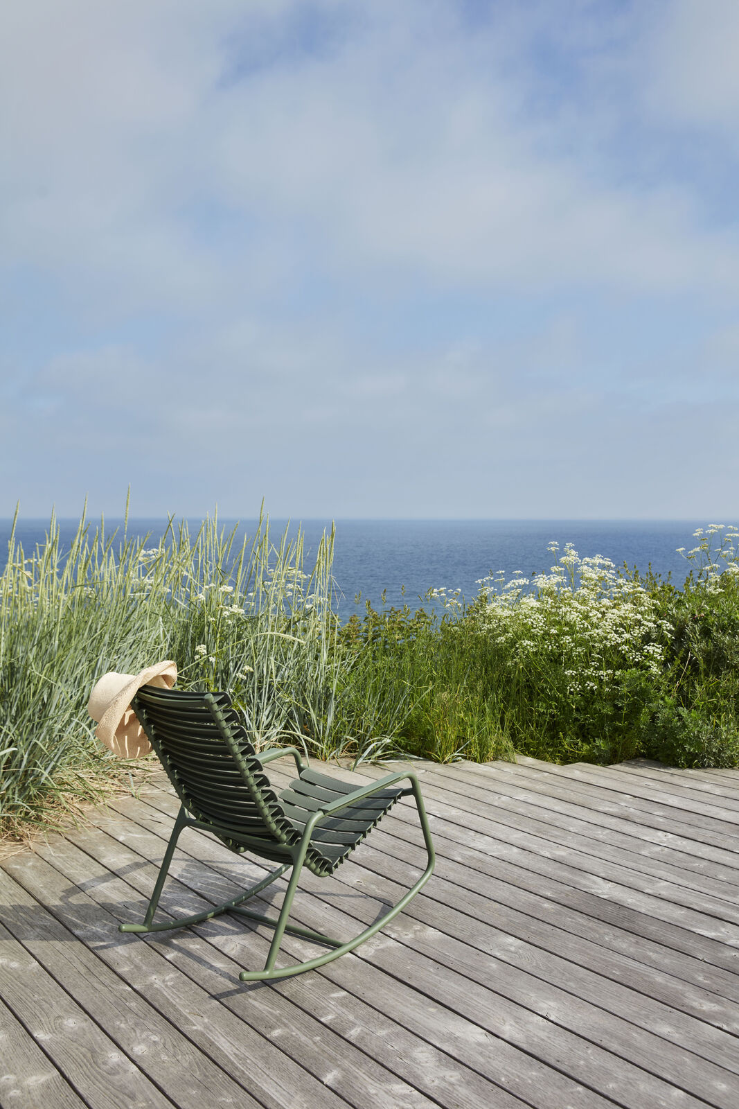 HOUE ReClips Schommelstoel Aluminium