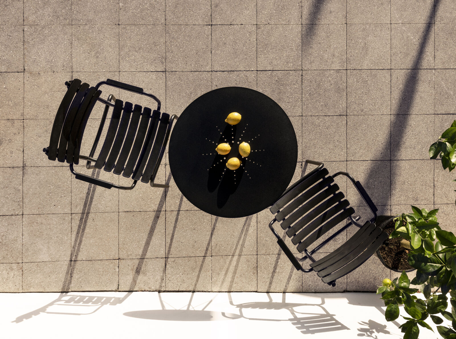 HOUE ReClips armstoel Aluminium