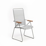 Houe click verstelbare tuinstoel