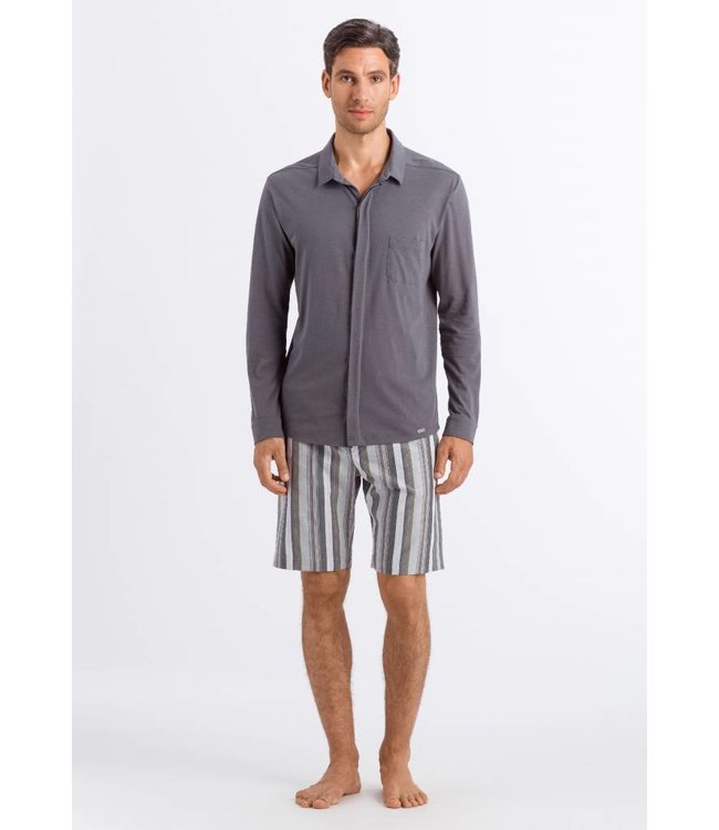 Luca Button Shirt Concrete (075646)