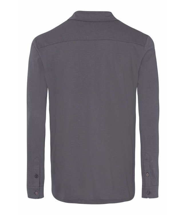 Luca Button Shirt Concrete (075646)
