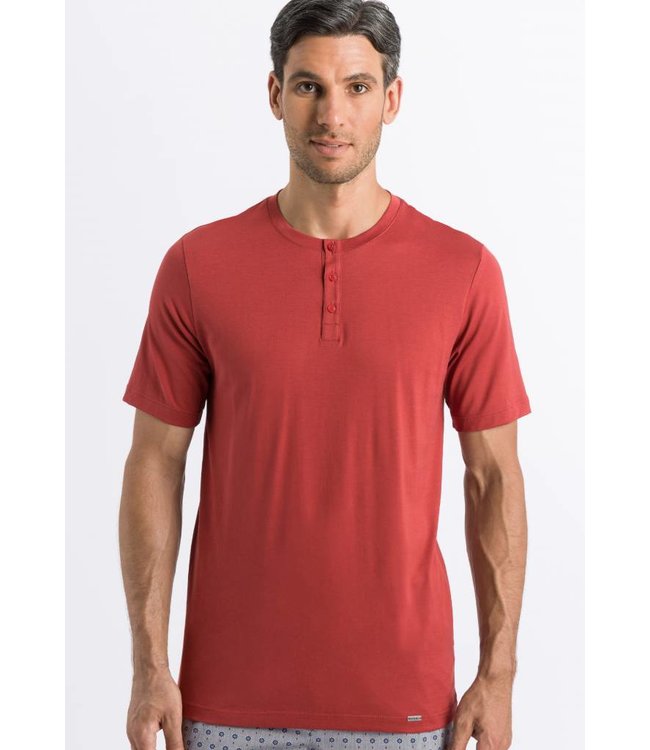 red henley shirt