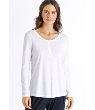 Sleep & Lounge Long Sleeve Shirt White (NEW)