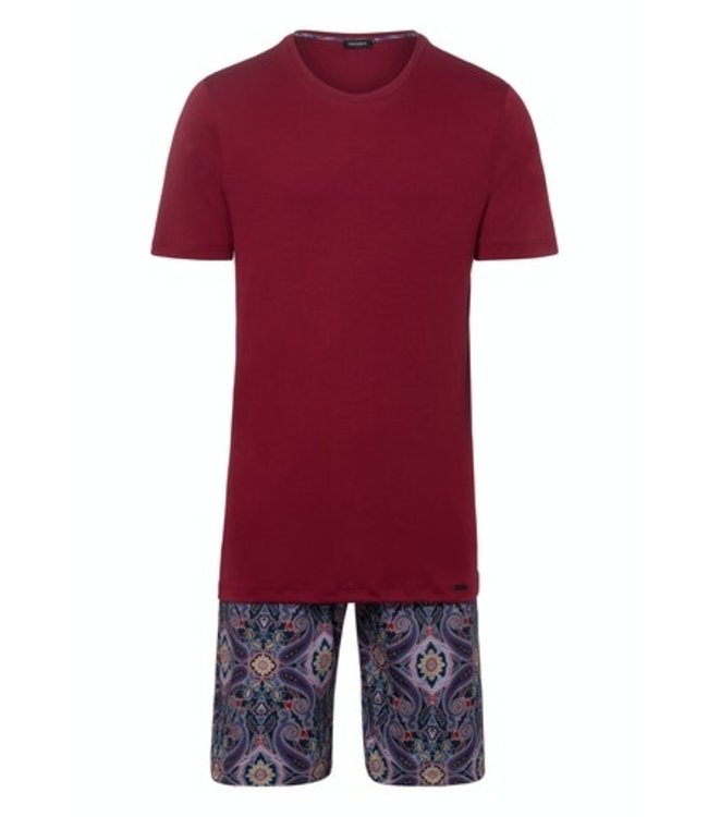 Night & Day Short Pyjama Paisley Jewel (075110)