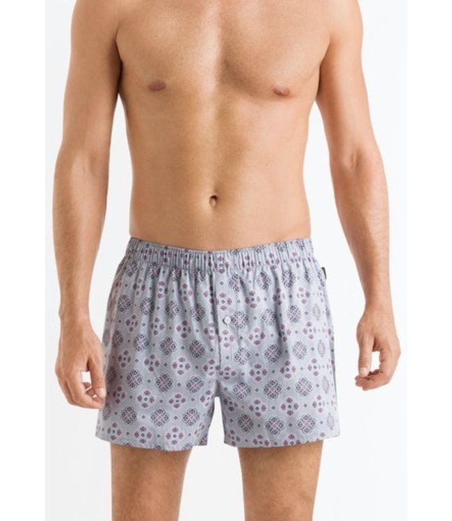 Fancy Woven Boxers Round Ornament (074015)