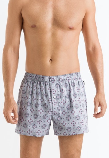 Fancy Woven Boxers Round Ornament (074015)