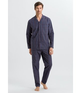 Night & Day Pajama Fine Bluish Check (SALE)