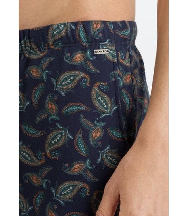 Night & Day Long Pants Floral Paisley Print (075216)