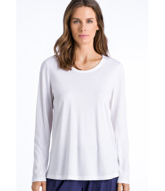 Sleep & Lounge Long Sleeve Shirt White