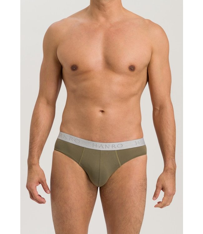 Cotton Essentials Briefs 2-Pack Dusky Green/Deep Onyx (073075)