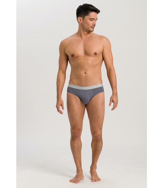 Cotton Essentials Briefs 2-Pack Dusky Green/Deep Onyx (073075)