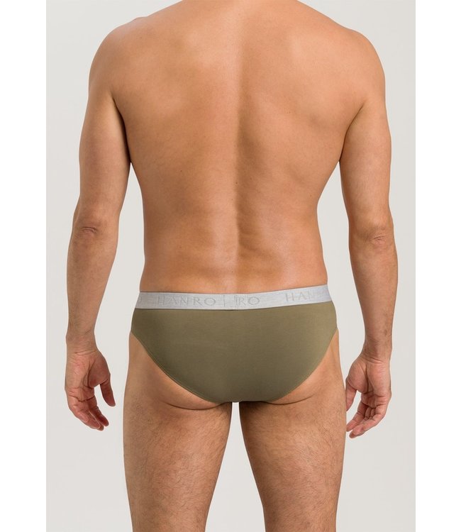 Cotton Essentials Briefs 2-Pack Dusky Green/Deep Onyx (073075)