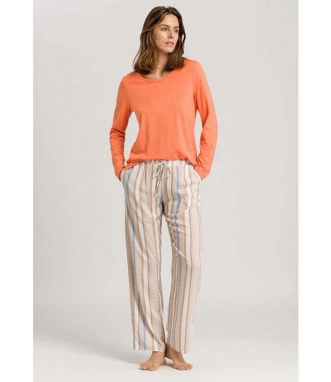 Sleep & Lounge Long Pants Textured Stripe (077617)