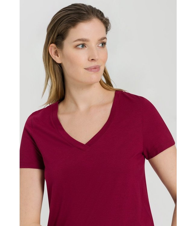 Sleep & Lounge Shirt Burgundy (077876)