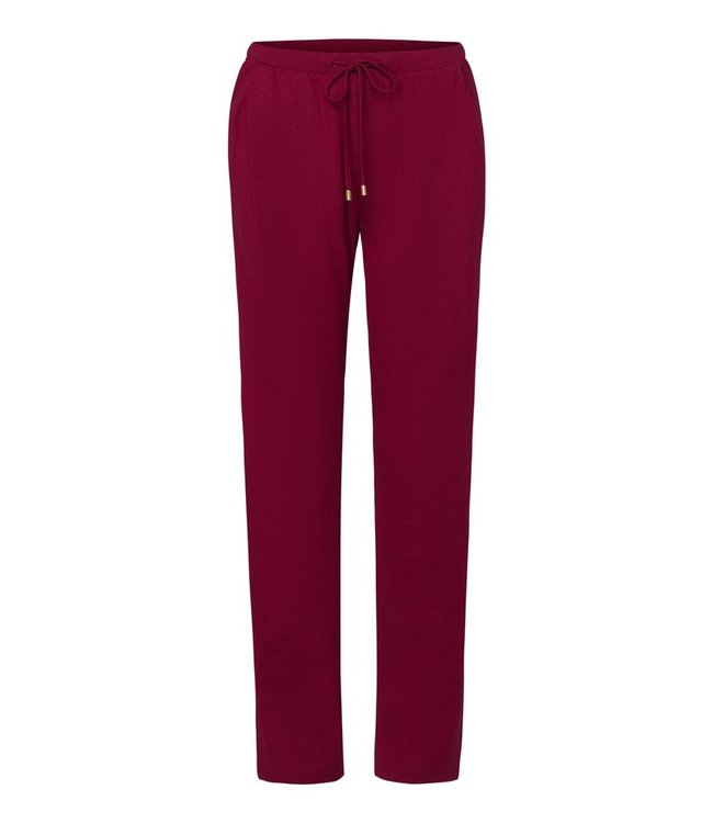 Sleep & Lounge Long Pants Burgundy (077880)