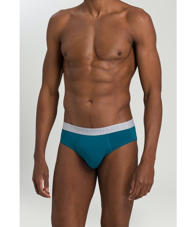 Cotton Essentials Briefs 2-Pack Deep Lagoon/Coal Melange (073075)