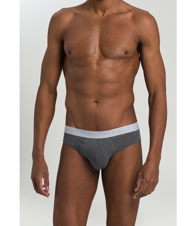 Cotton Essentials Briefs 2-Pack Deep Lagoon/Coal Melange (073075)