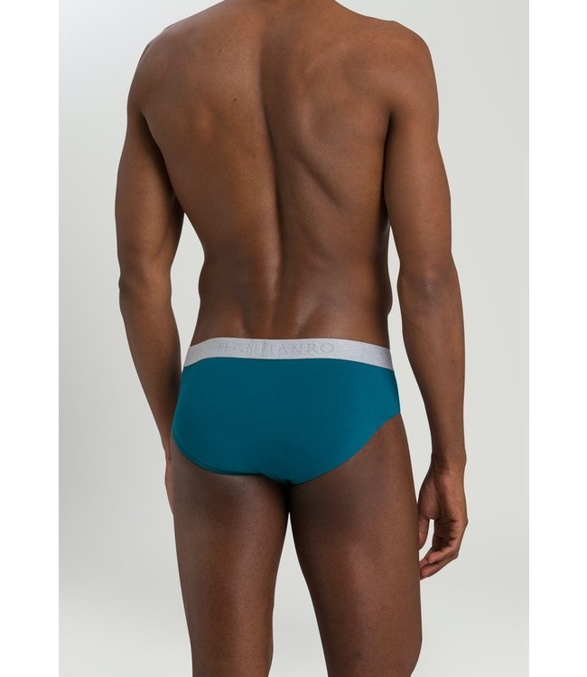 Cotton Essentials Briefs 2-Pack Deep Lagoon/Coal Melange (073075)