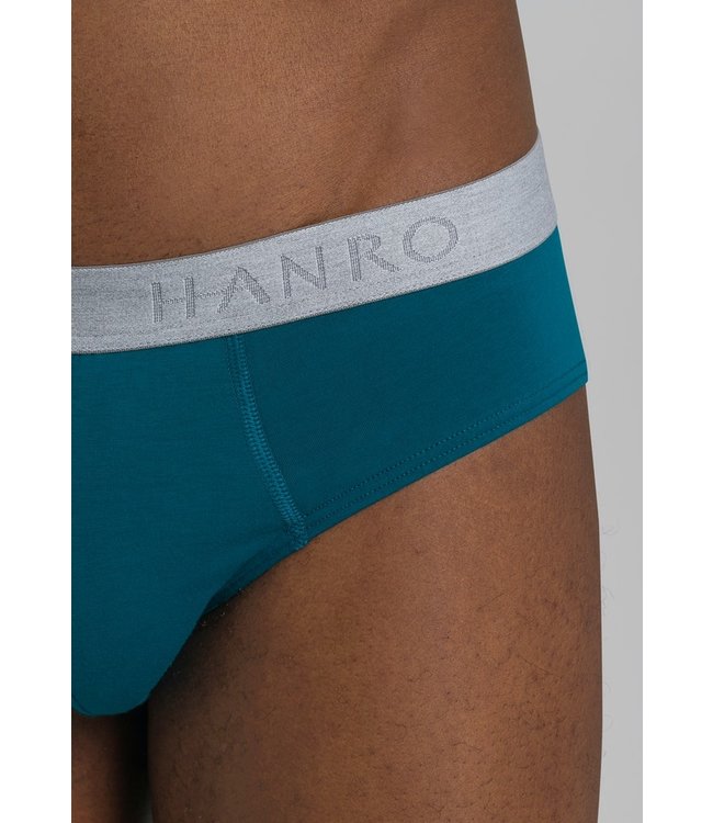 Cotton Essentials Briefs 2-Pack Deep Lagoon/Coal Melange (073075)