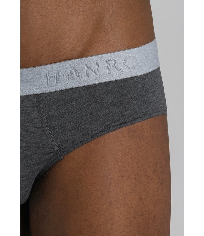 Cotton Essentials Briefs 2-Pack Deep Lagoon/Coal Melange (073075)