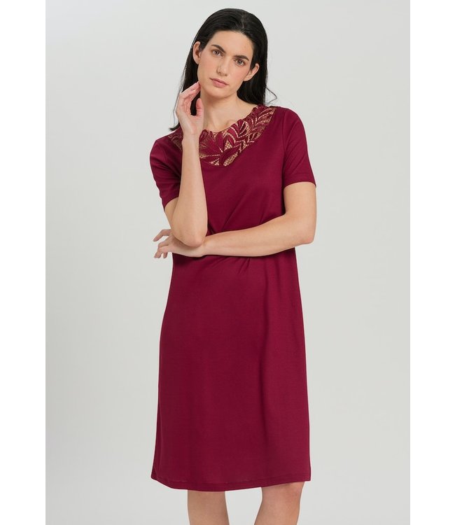 Zelda Nightdress Burgundy (SALE)