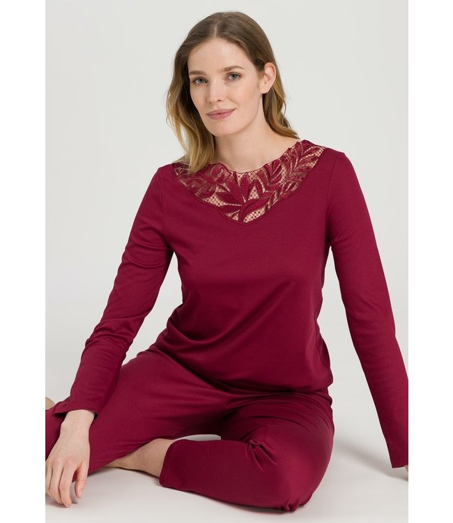 Zelda Pajama Burgundy (072459)