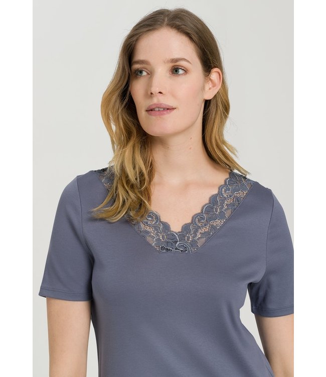 Moments Long Nightdress Pigeon (077933)