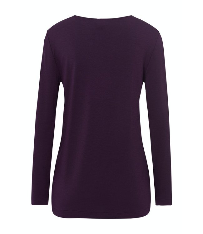 Natural Elegance Long Sleeve Shirt Sumac Melange (076236)