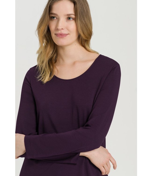 Natural Elegance Long Sleeve Shirt Sumac Melange (076236)