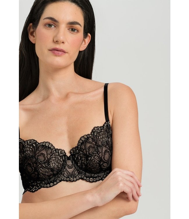 Lilova  U/Wire Bra Black Beauty (072531)