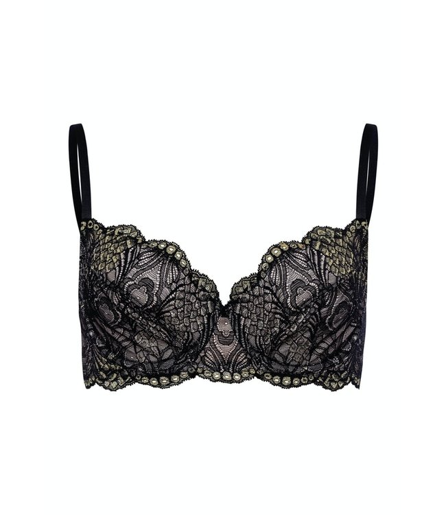 Lilova  U/Wire Bra Black Beauty (072531)
