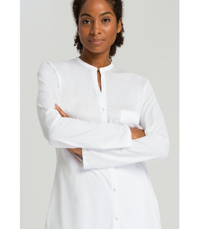 Hanro Cotton Deluxe Pajama White (077956)