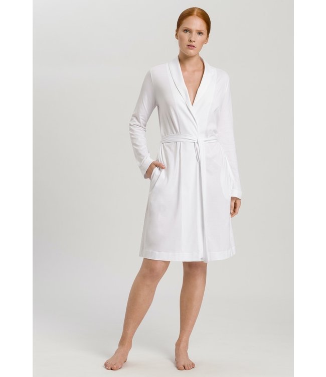 Hanro Robe Selection Jersey White (077302)