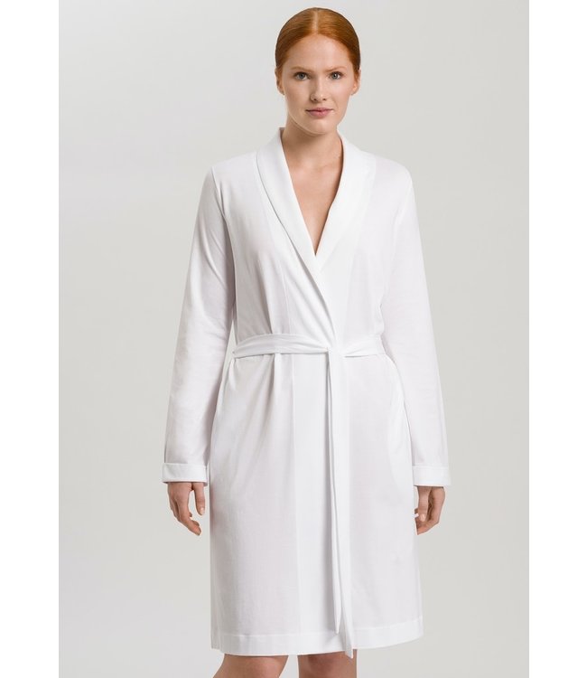 Hanro Robe Selection Jersey White (LAST ITEM)