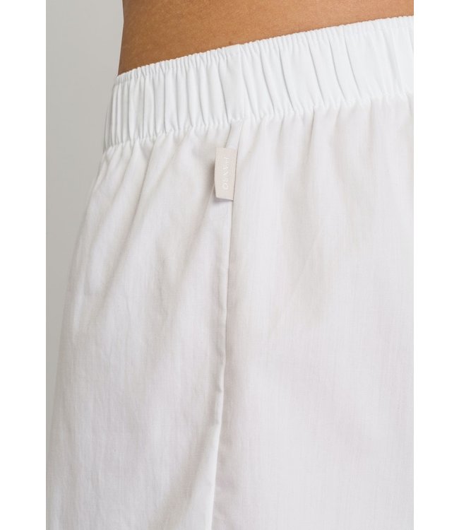 Hanro Fancy Woven Boxer White (074013)