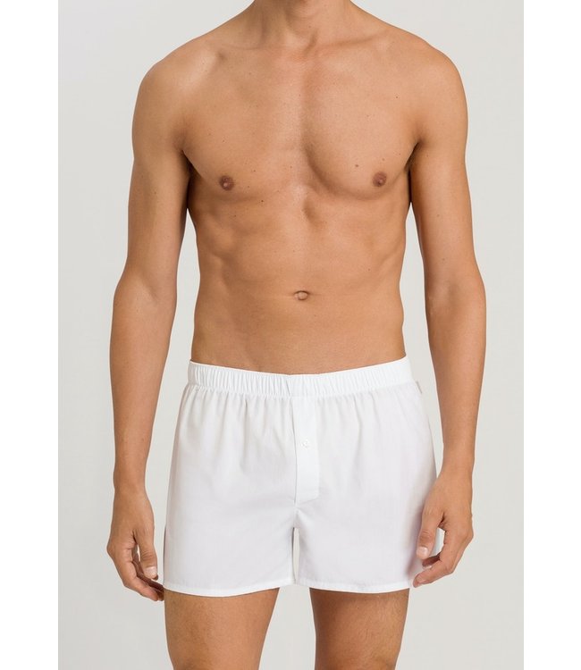 Fancy Woven Boxer White (074013) - Hanro Shop