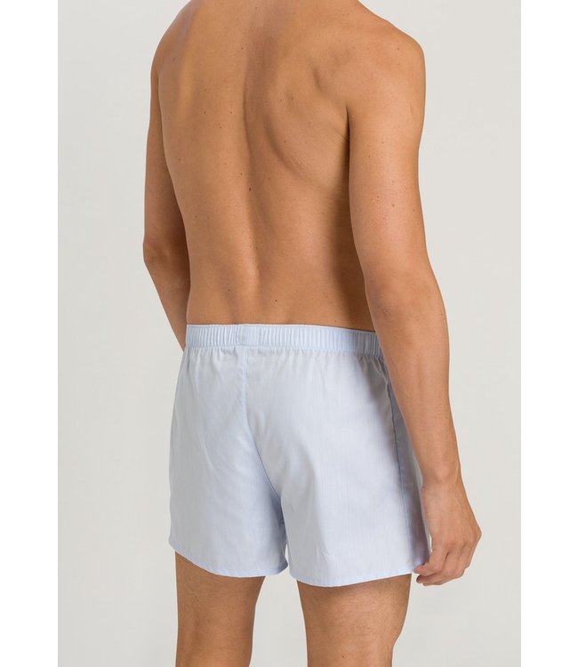 Hanro Fancy Woven Boxer Light Blue (074013)