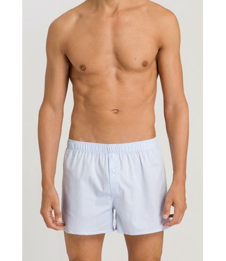 Hanro Fancy Woven Boxer Light Blue