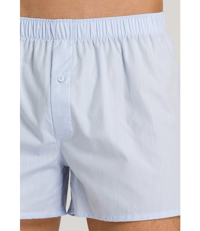 Hanro Fancy Woven Boxer Light Blue (074013)