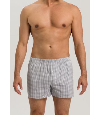 Hanro Fancy Woven Boxer Shaded Check