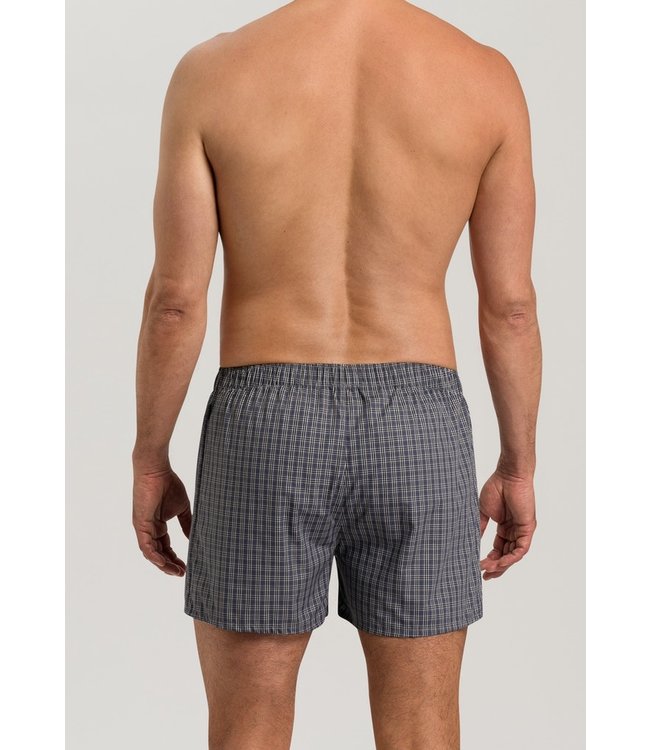 Fancy Woven Boxer Grey Check (074013)