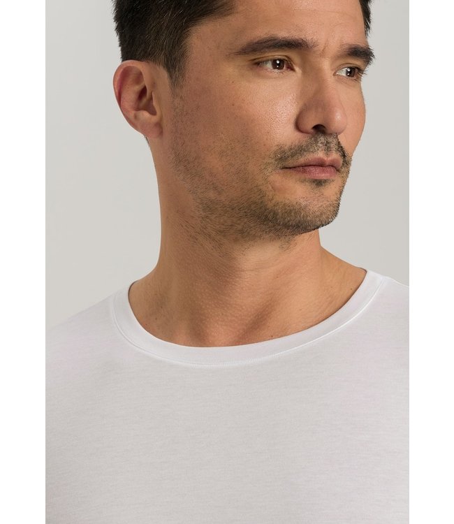 Hanro Sea Island Cotton Shirt White (073174)