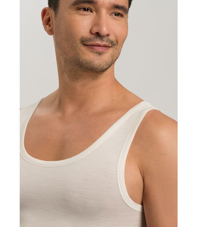 Woolen Silk Tank Top Cygne (073400)