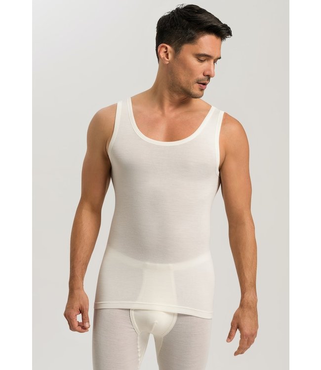 Woolen Silk Tank Top Cygne (LAST)