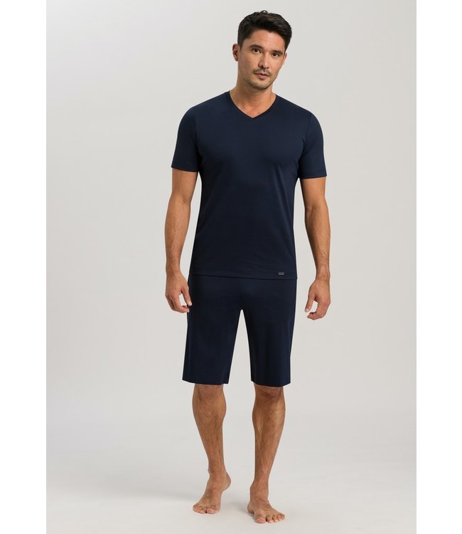 Hanro Night Selection Short Pyjama Deep Navy (075108)