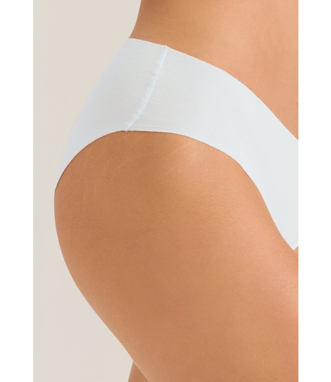 Invisible Cotton Midi Brief Cool Blue (071227)