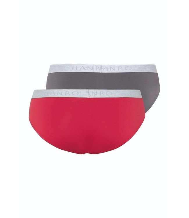 Cotton Essentials Briefs 2-Pack Deep Amaranth/Mercury (073075)